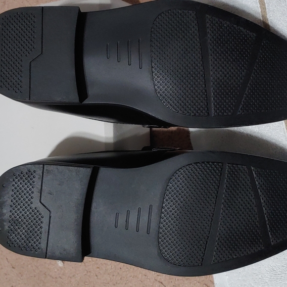 Perry Ellis Boys Size 4 Dress shoes Black - Picture 2 of 2